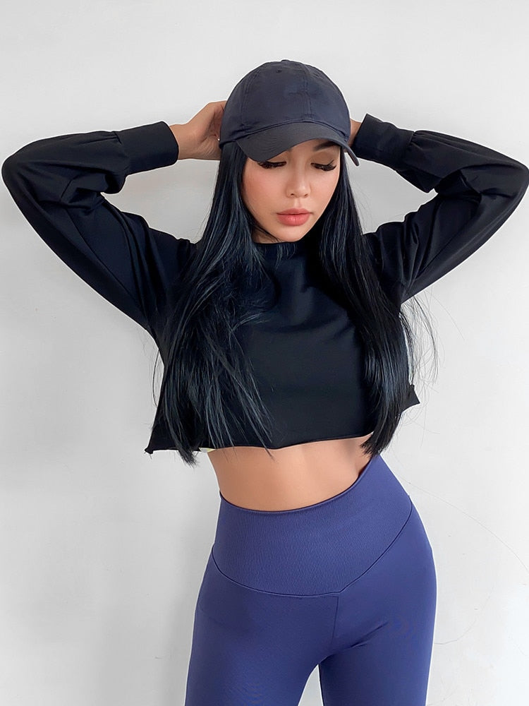 FOURBASIX Essential Crop Pullover